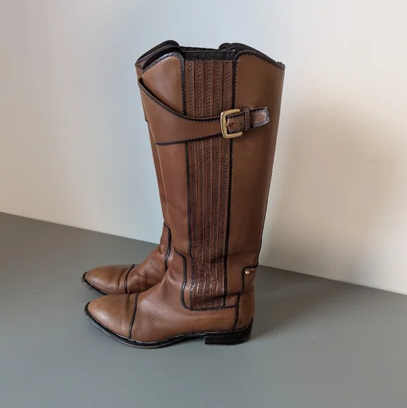Hugo Boss Riding Boots 37 - Picture 3 of 8